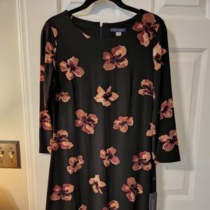 NWT Tommy Hilfiger 3/4 Sleeve Floral Patterned Dress | size 6